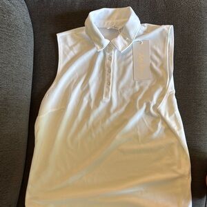 Lady Hagen golf sleeveless polo